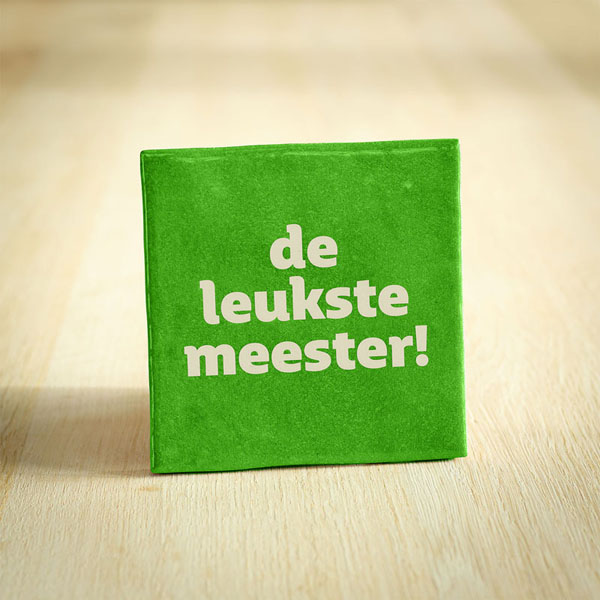 Tegeltje de leukste meester